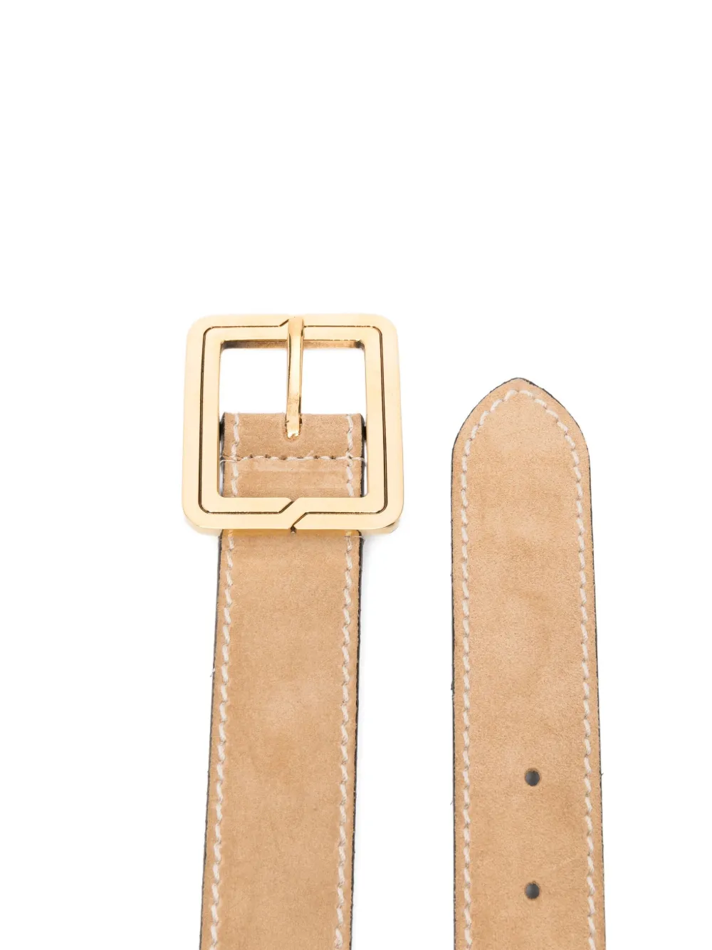ETRO Suède riem Geel
