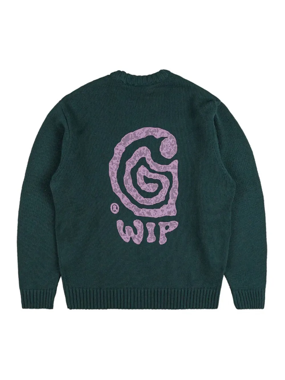 Carhartt WIP Helix logo crew neck sweater - Groen