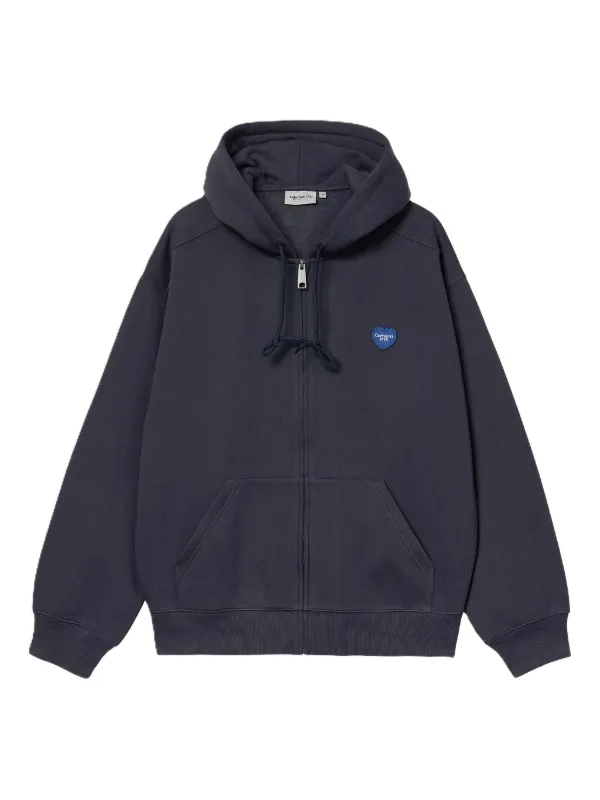 Carhartt WIP Heart II Hartt ジップアップ パーカー | グレー
