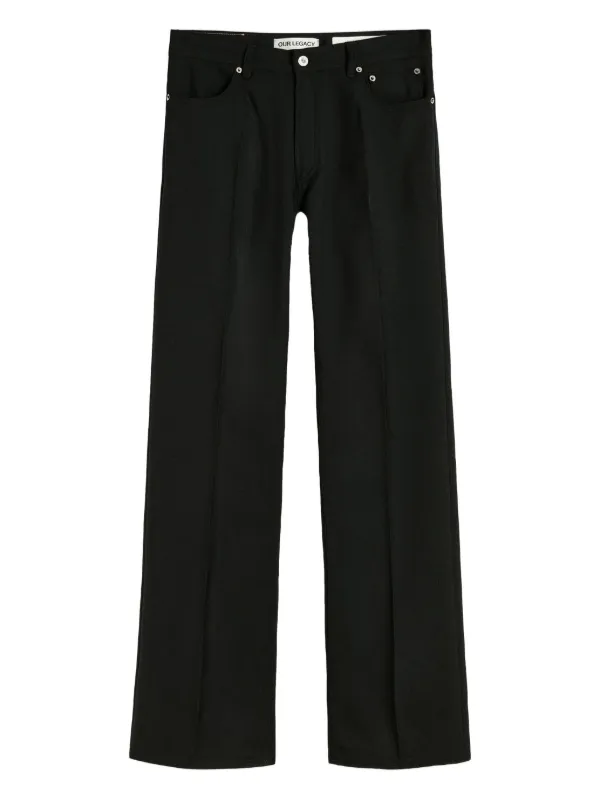 Our Legacy フロントポケットジーンズ スラックス 美品 W30 OUR LEGACY フロントポケット ジーンズ | ブラック | FARFETCH JP