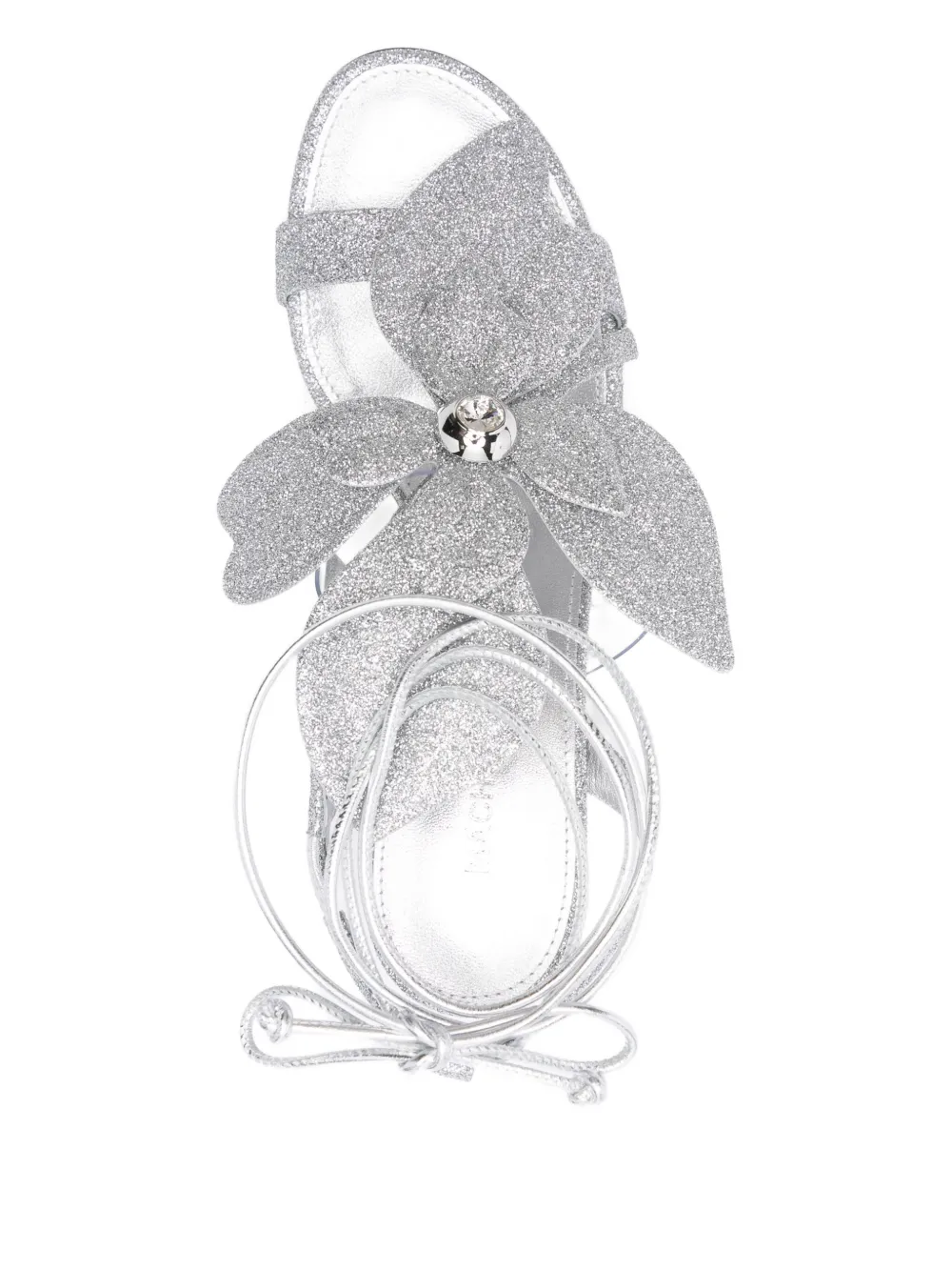 MACH 
MACH 90mm Orchid sandals White