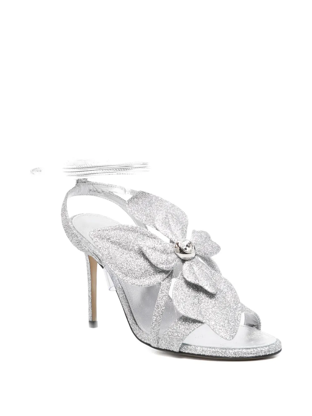 MACH 
MACH 90mm Orchid sandals White
