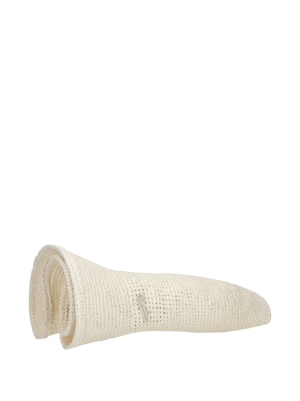 Borsalino Clochard crochet fedora hat Wit