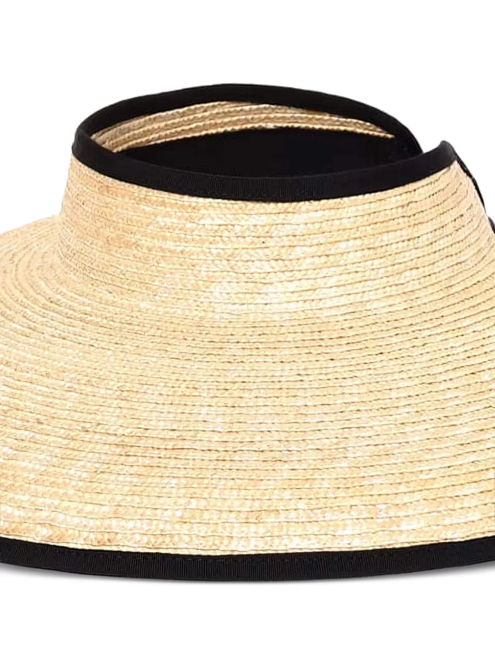 Borsalino straw brim hat Beige