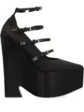 Versace Tempest platform pumps - Black