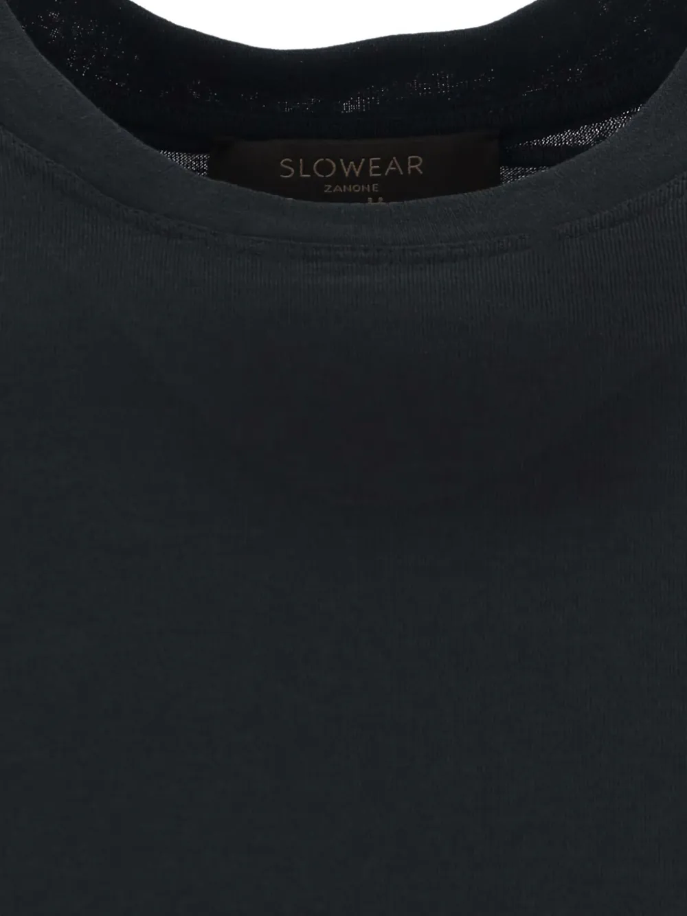 Zanone icecotton short-sleeve T-shirt Zwart