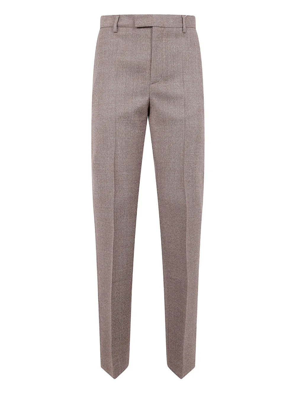 MM6 Maison Margiela textured wool tailored trousers Beige