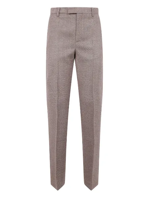 MM6 Maison Margiela textured wool tailored trousers