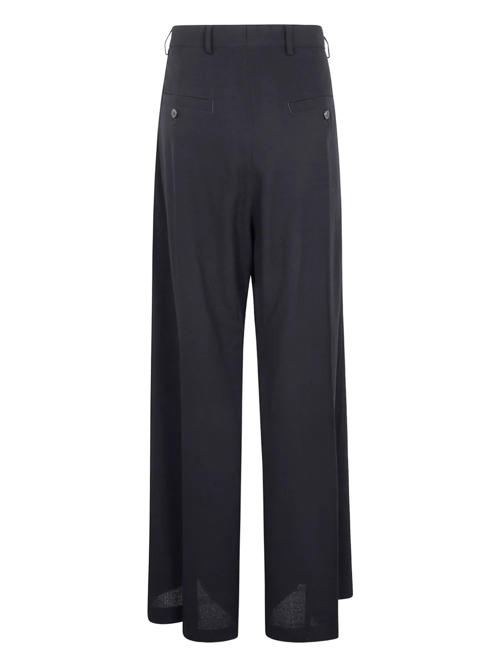 Rick Owens Belas zip-fastening wide-leg trousers Zwart