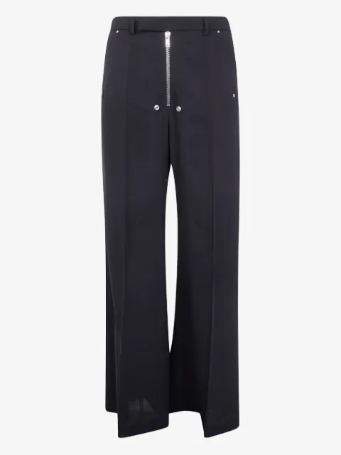 Rick Owens Belas zip-front wide-leg trousers