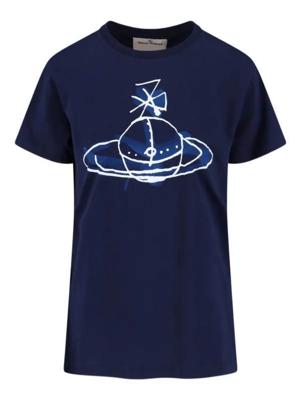 Vivienne Westwood オーブ Tシャツ | ブルー | FARFETCH JP