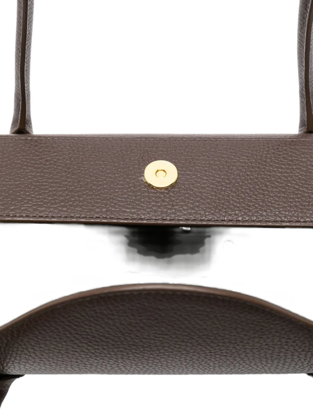 Yuzefi Oyster Shoulder Bag In Brown