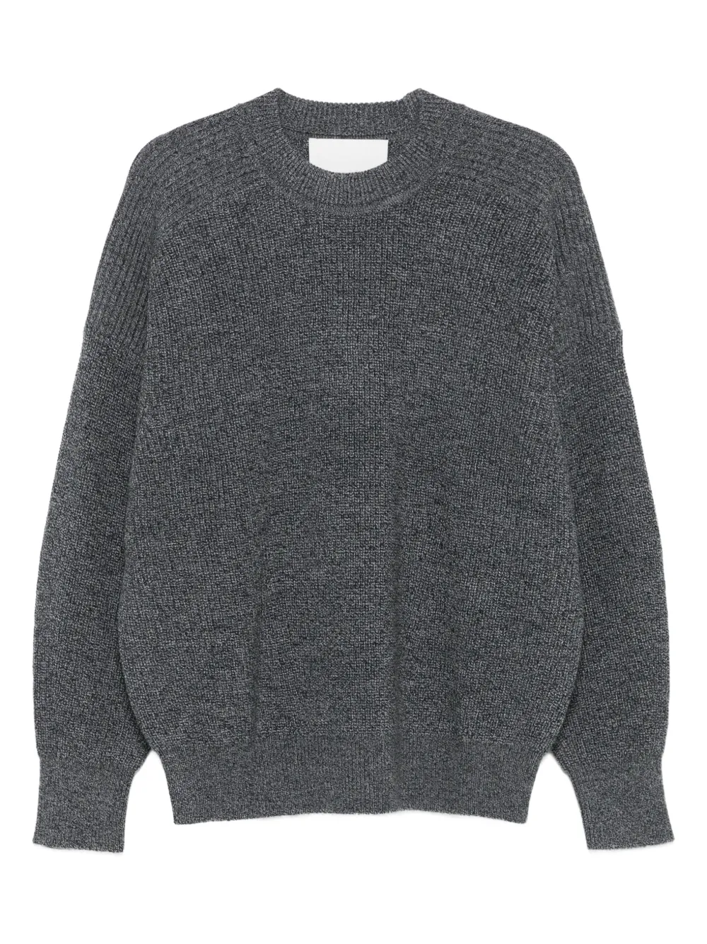 MARANT Geribbelde sweater met ronde hals Grijs