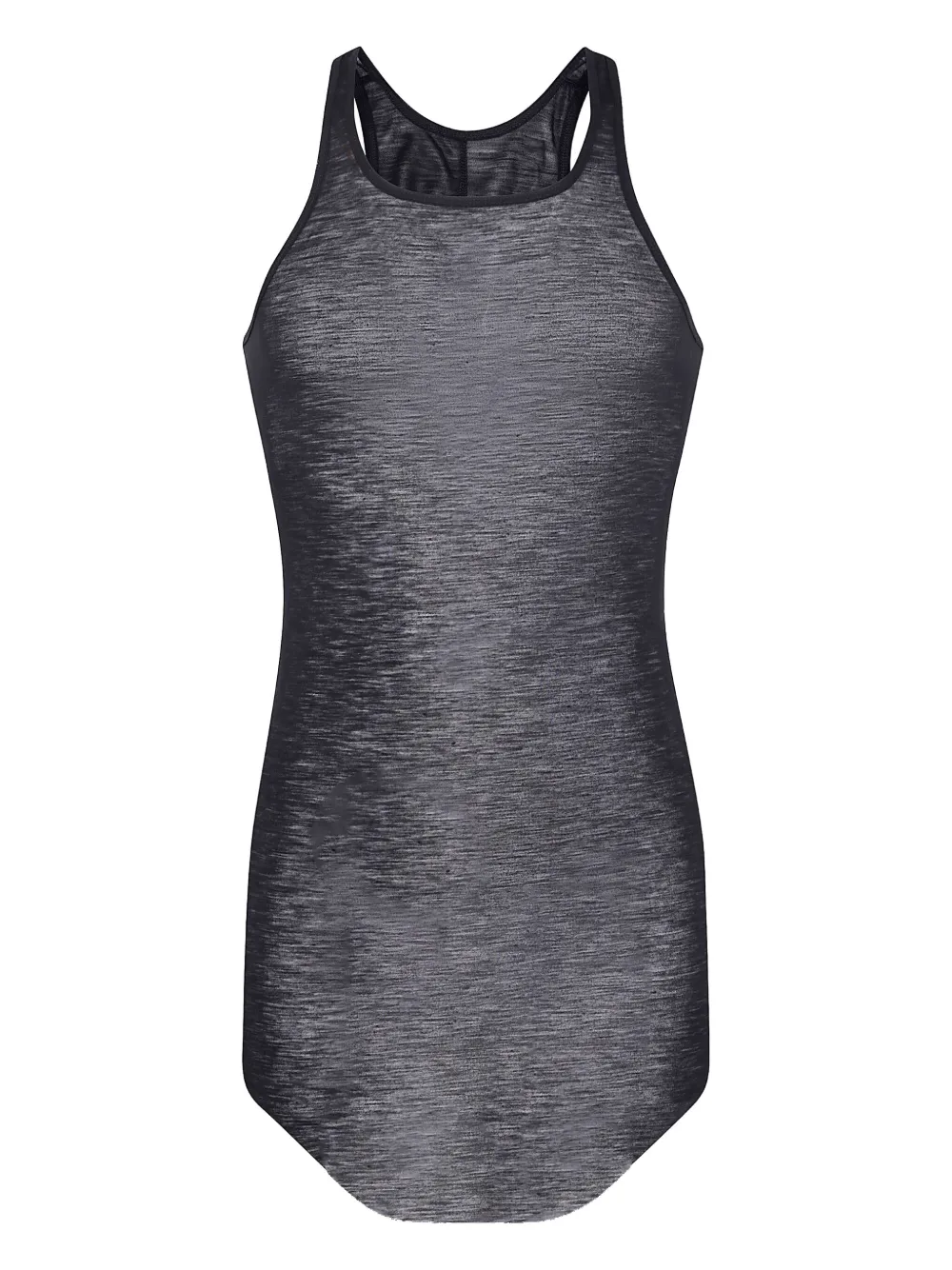 racer-back wool vest