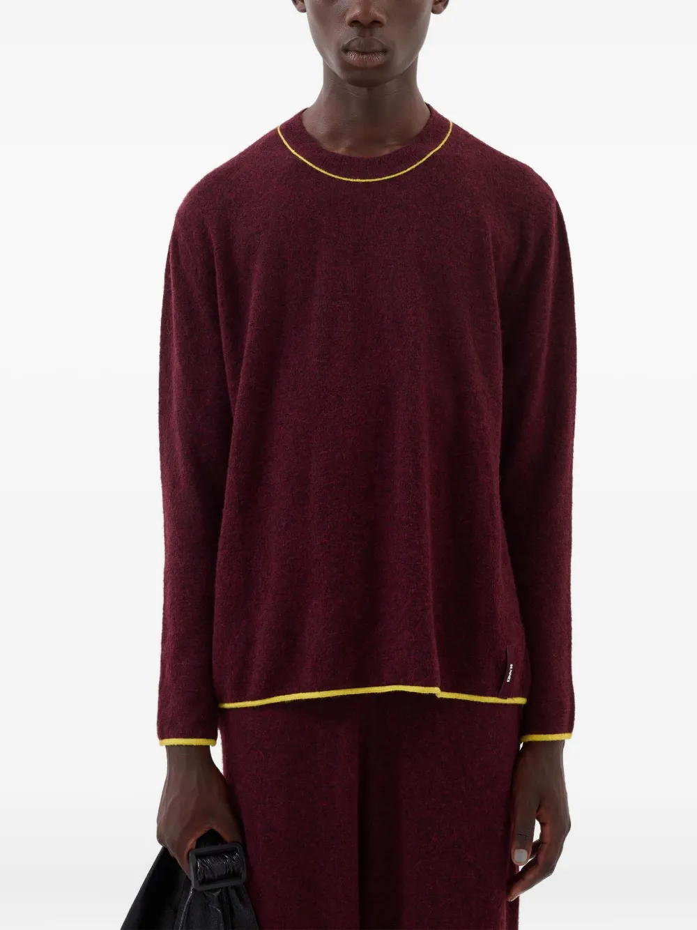 Sunnei round-neck long-sleeve sweater | Knitted Sweaters | Image 2
