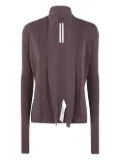Rick Owens ribbed open-front cardigan - Brown