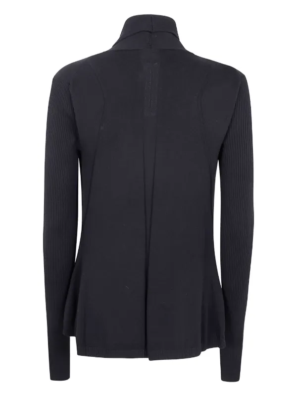 Rick Owens オープンフロント カーディガン | ブラック | FARFETCH JP