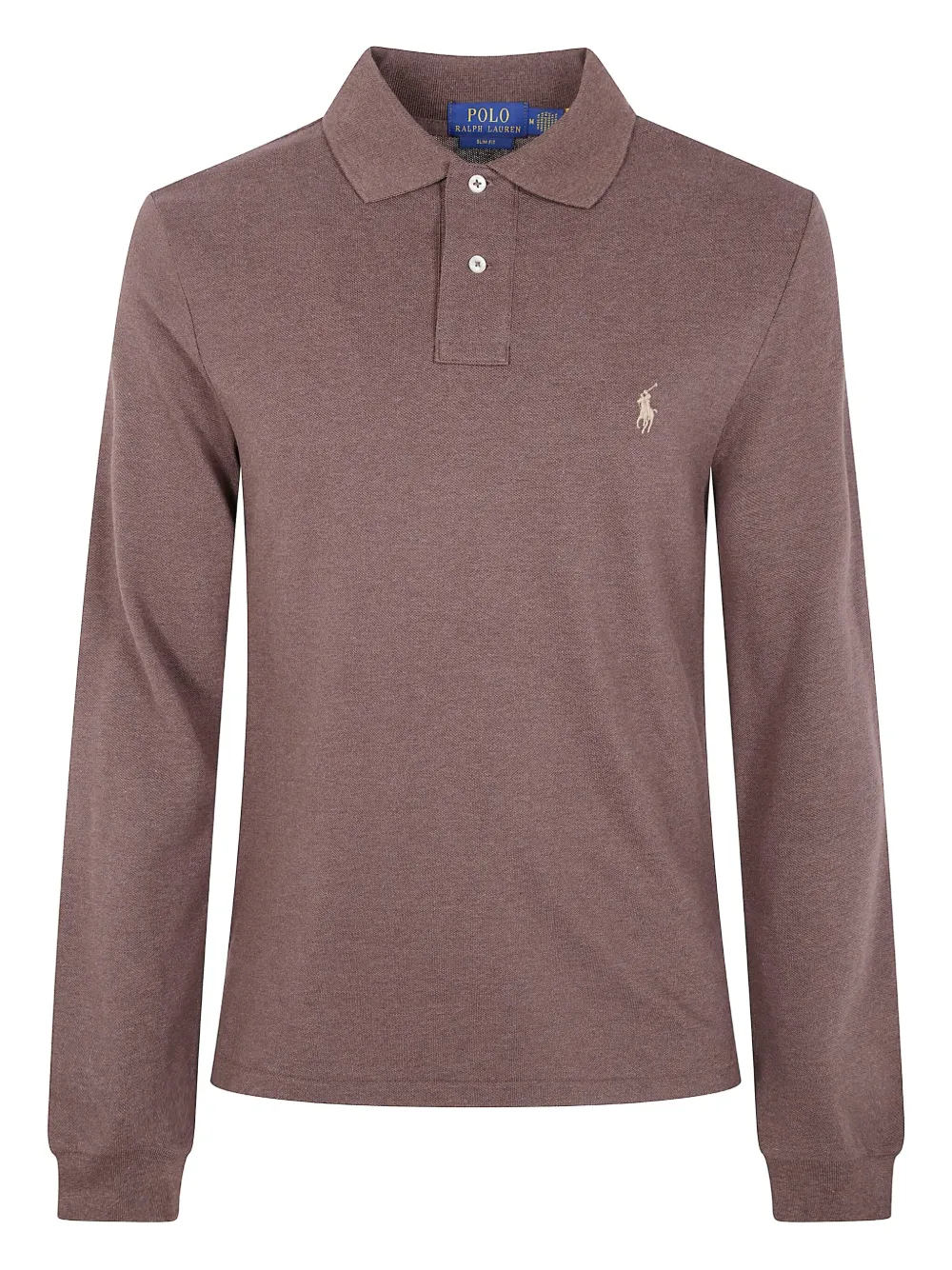 long-sleeve polo shirt