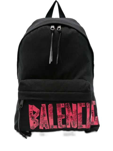 Balenciaga logo-print backpack