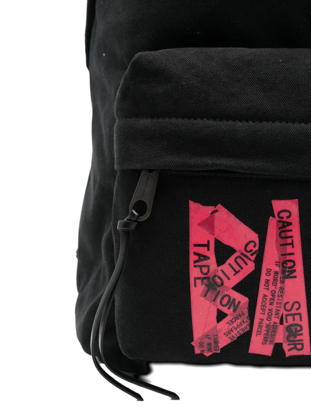 Balenciaga Rugzak met logoprint Zwart