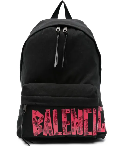Balenciaga logo-print backpack