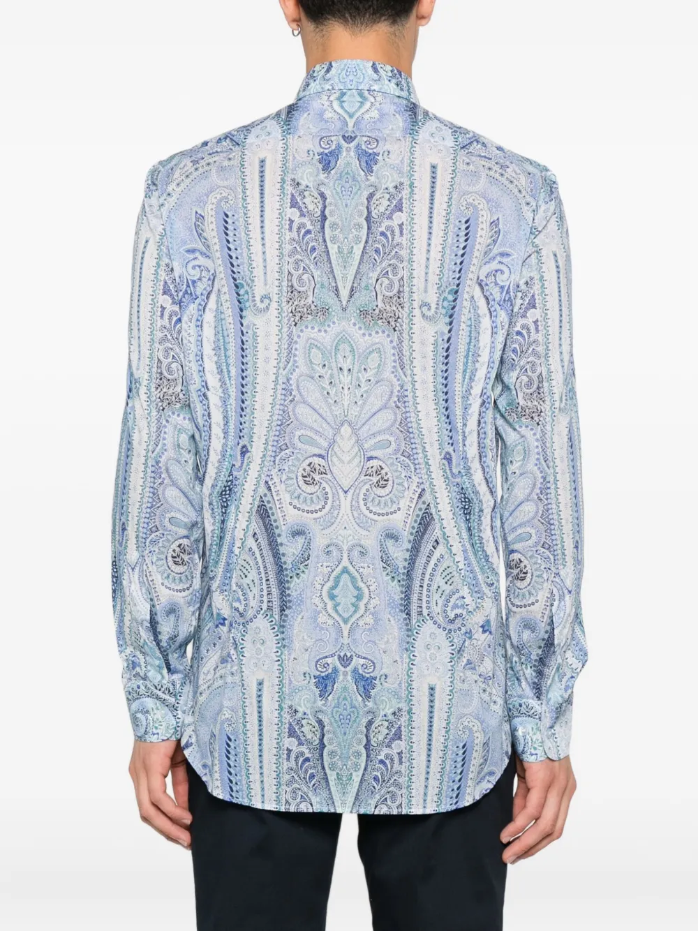 ETRO Overhemd met paisley-print Wit