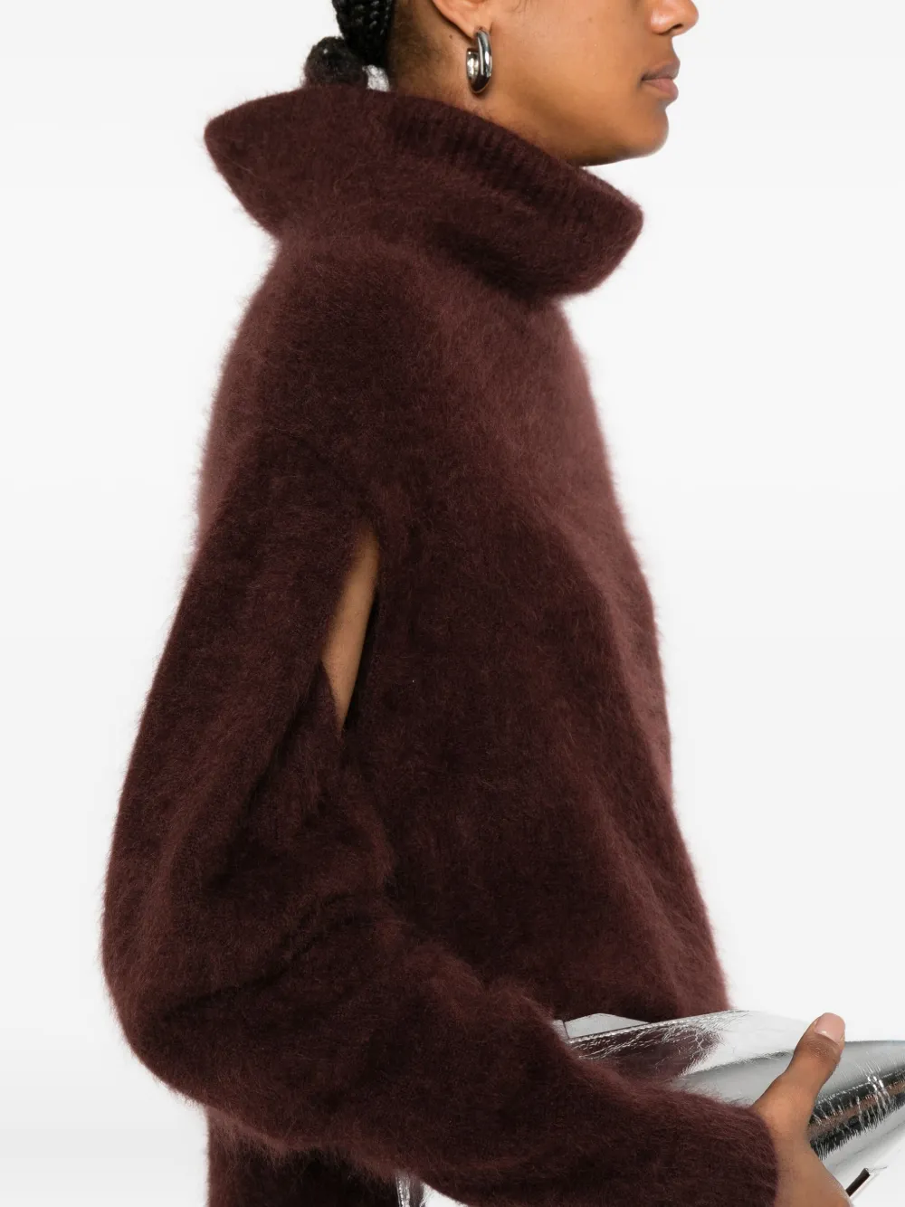 Dorothee Schumacher Turtleneck Sweater In Brown