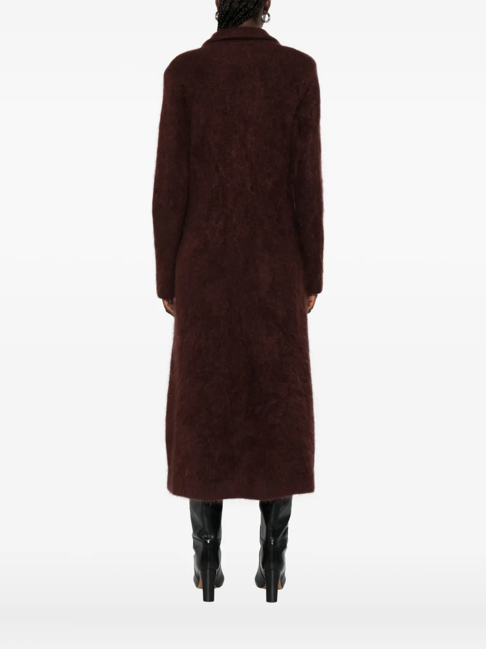 Dorothee Schumacher patch-pocket coat Bruin