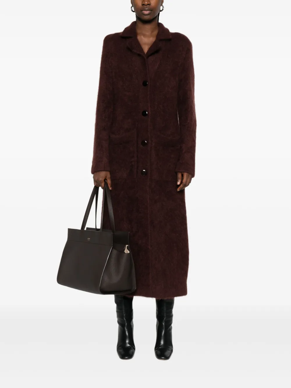 Dorothee Schumacher patch-pocket coat | Single Breasted Coats | Image 2