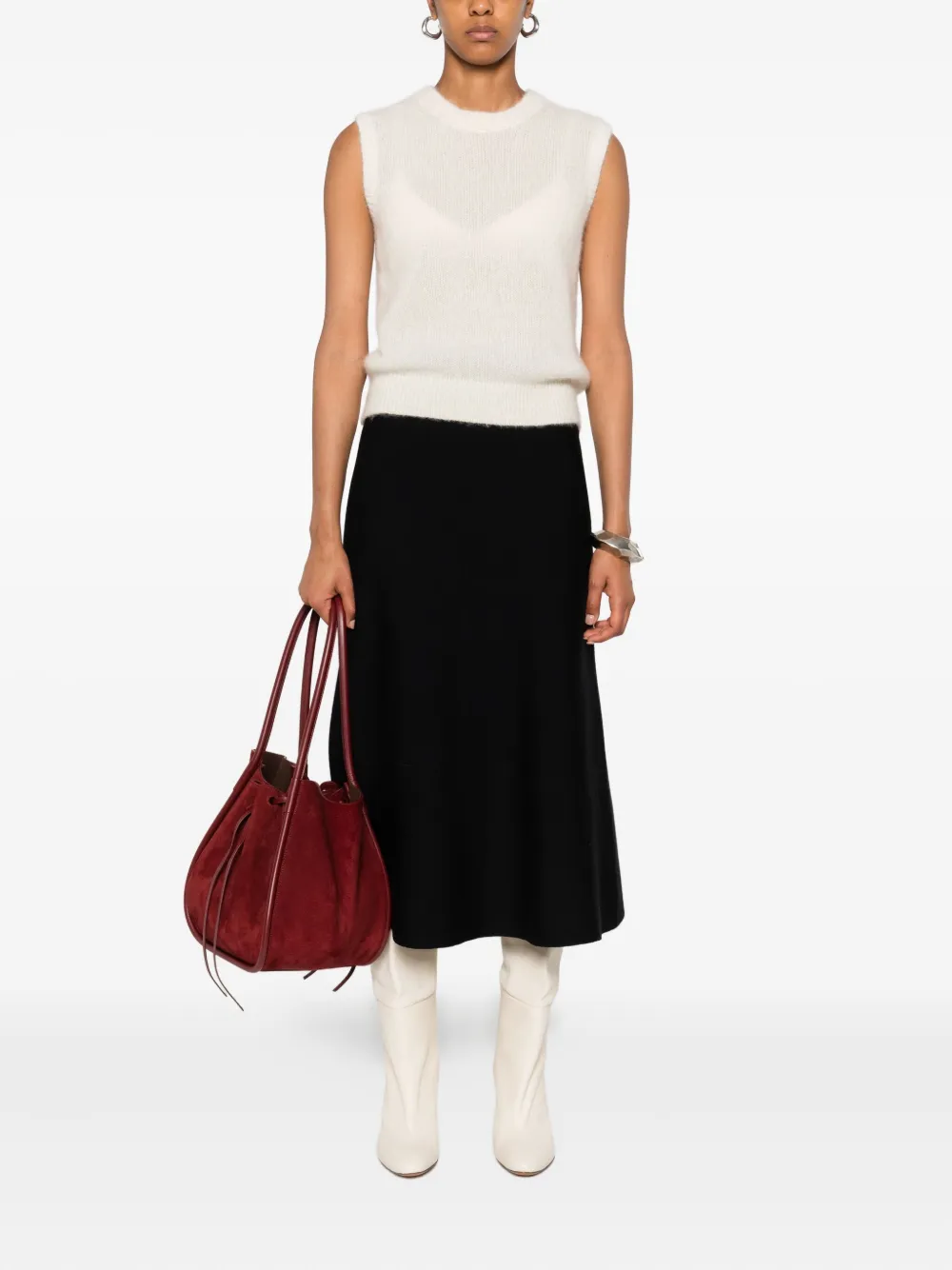 Dorothee Schumacher Kasjmier top Wit