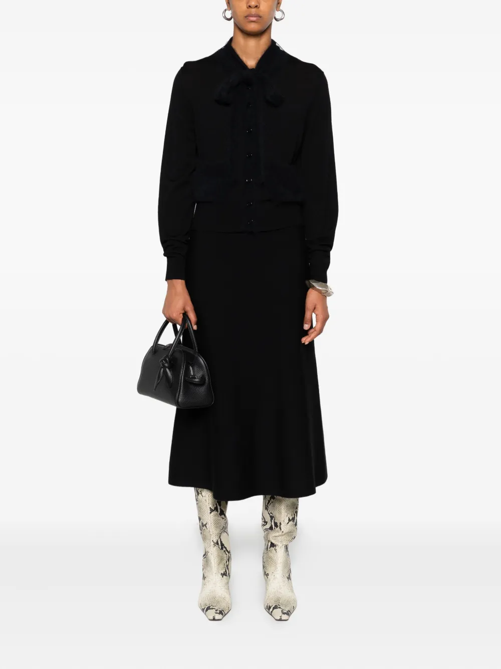 Dorothee Schumacher Kasjmier vest Zwart