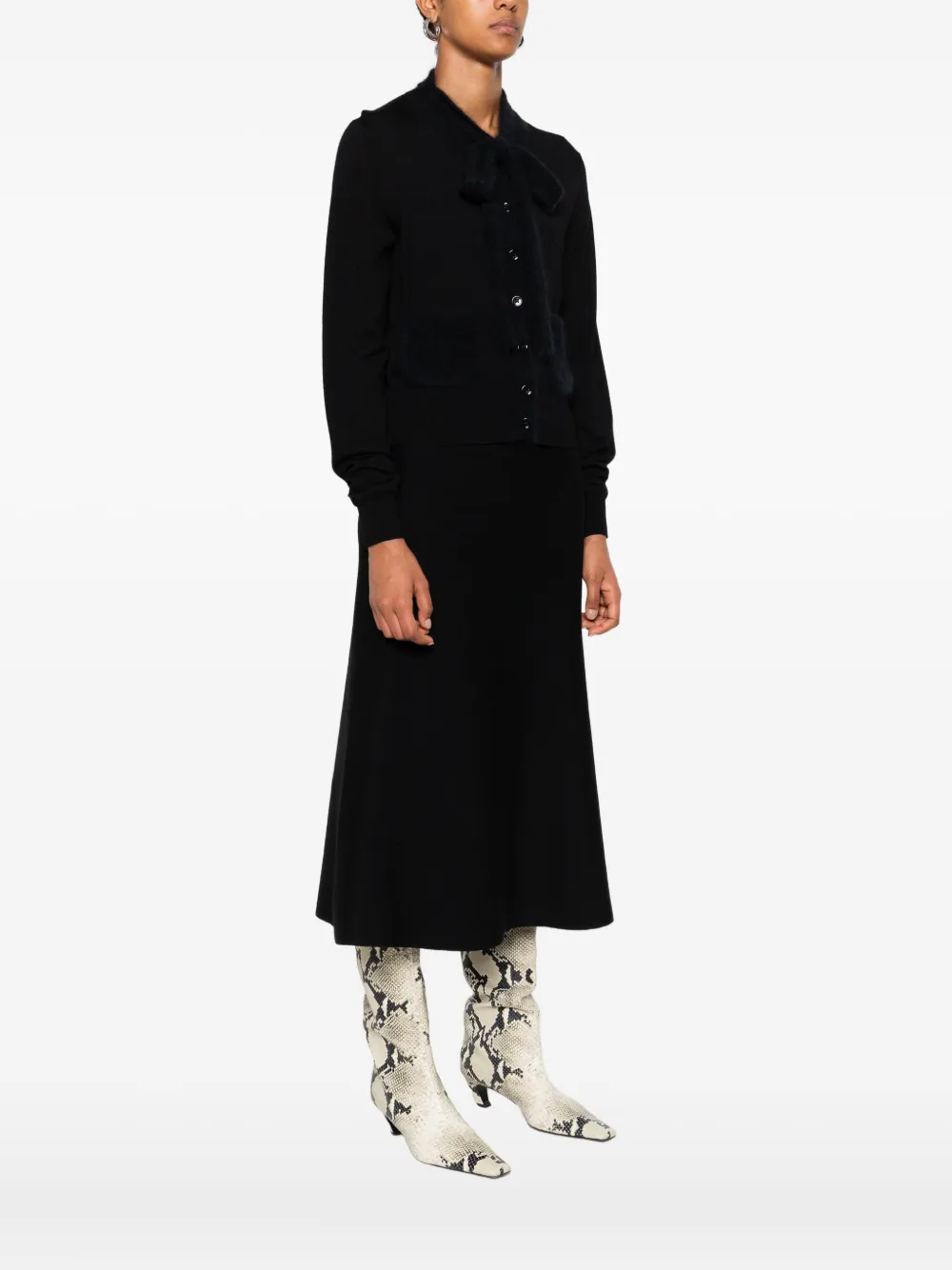 Dorothee Schumacher Kasjmier vest Zwart