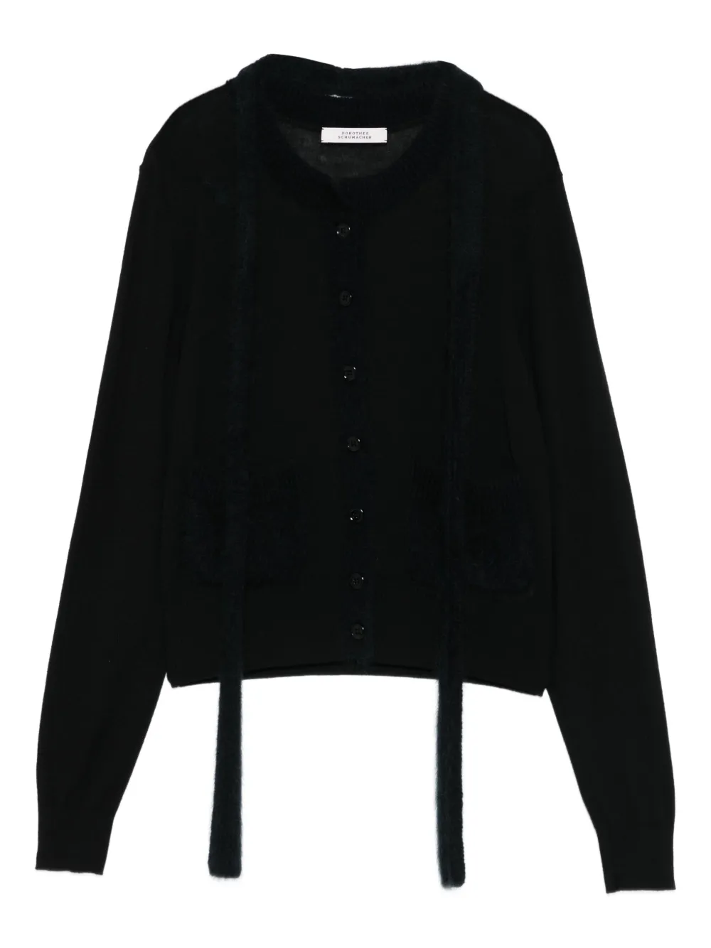 Dorothee Schumacher Kasjmier vest Zwart