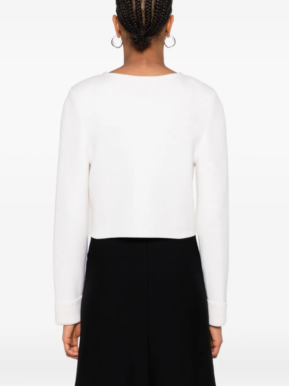 Dorothee Schumacher Double-breasted Cardigan In White