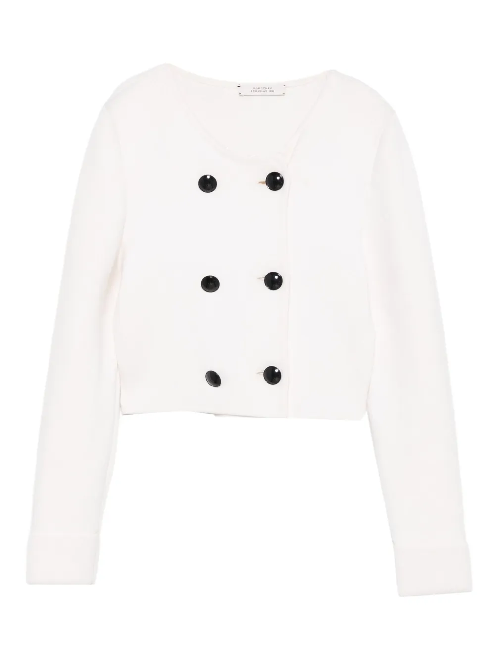 Dorothee Schumacher Vest met dubbele rij knopen Wit