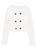 Dorothee Schumacher double-breasted cardigan - White
