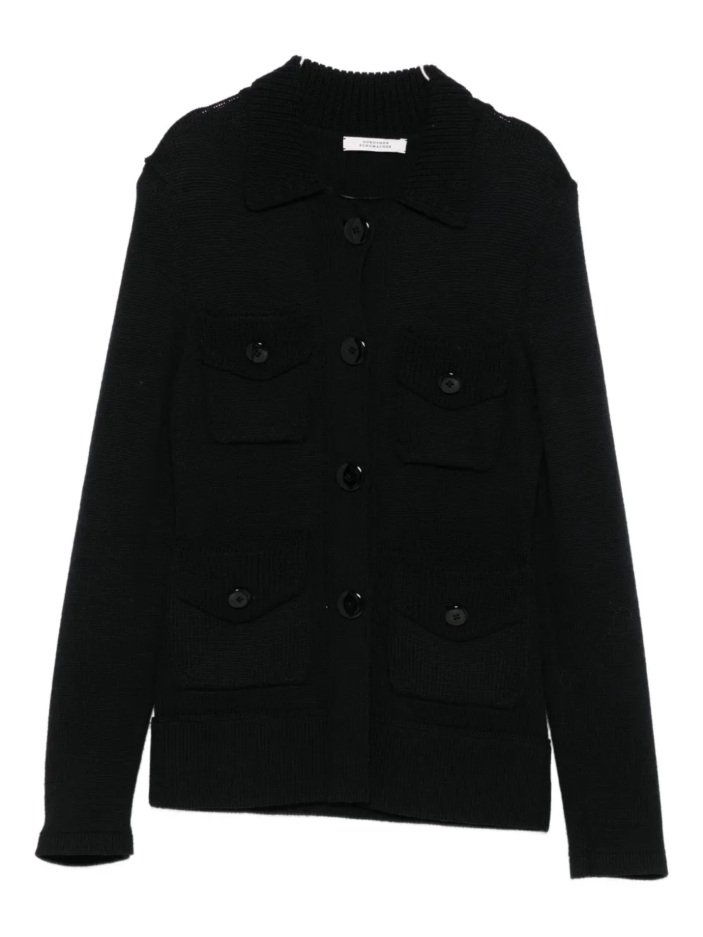 Dorothee Schumacher Cardigan in cotone - Nero