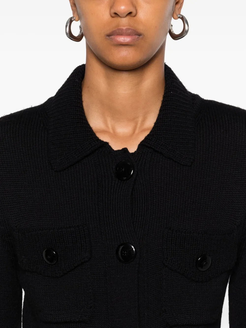 Dorothee Schumacher Cotton Cardigan In Black