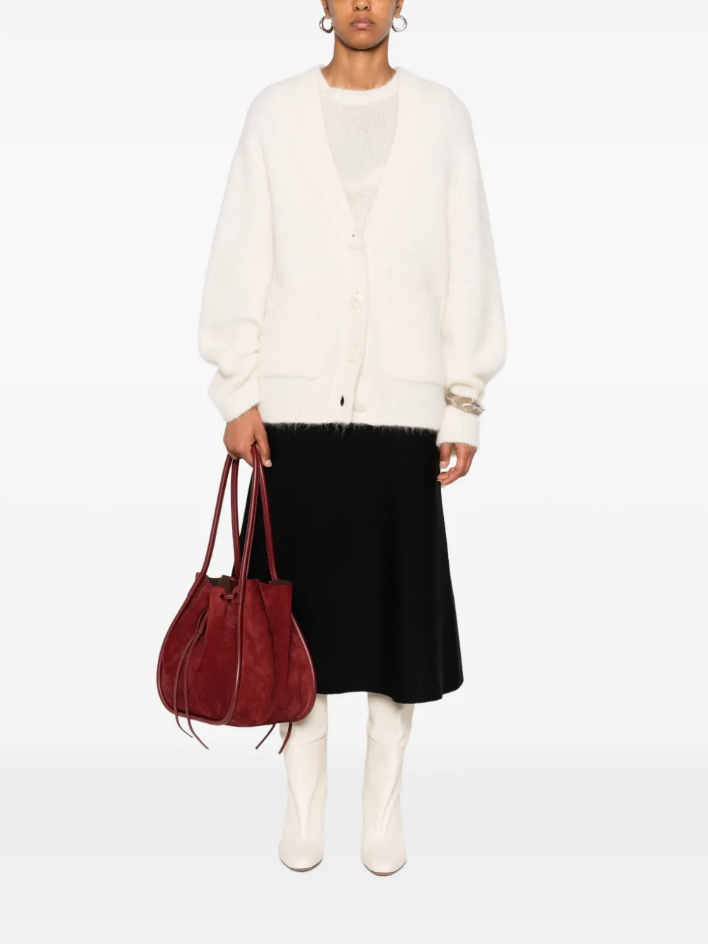 Dorothee Schumacher V-neck pocket cardigan | Cardigans | Image 2