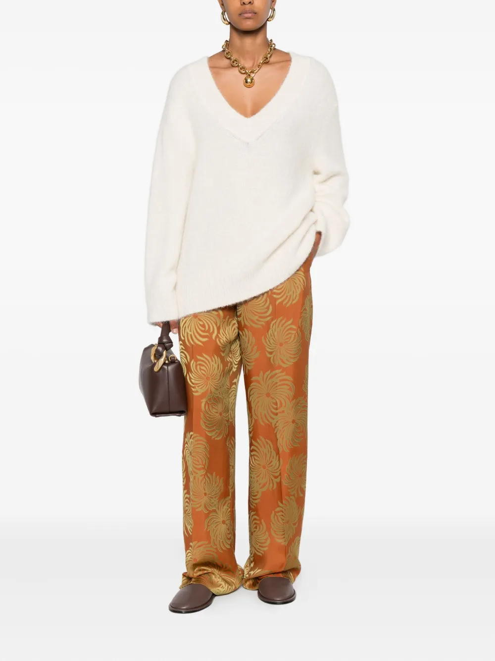 Dorothee Schumacher Trui met V-hals Wit