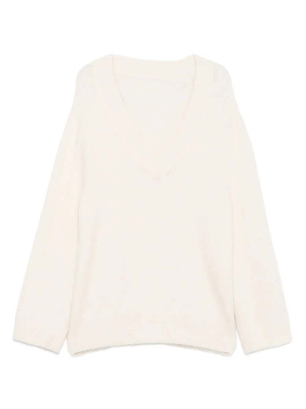 Dorothee Schumacher Maglione con scollo a V - Bianco