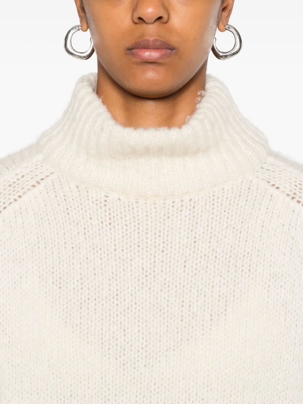 Dorothee Schumacher Turtleneck Sweater In Neutral