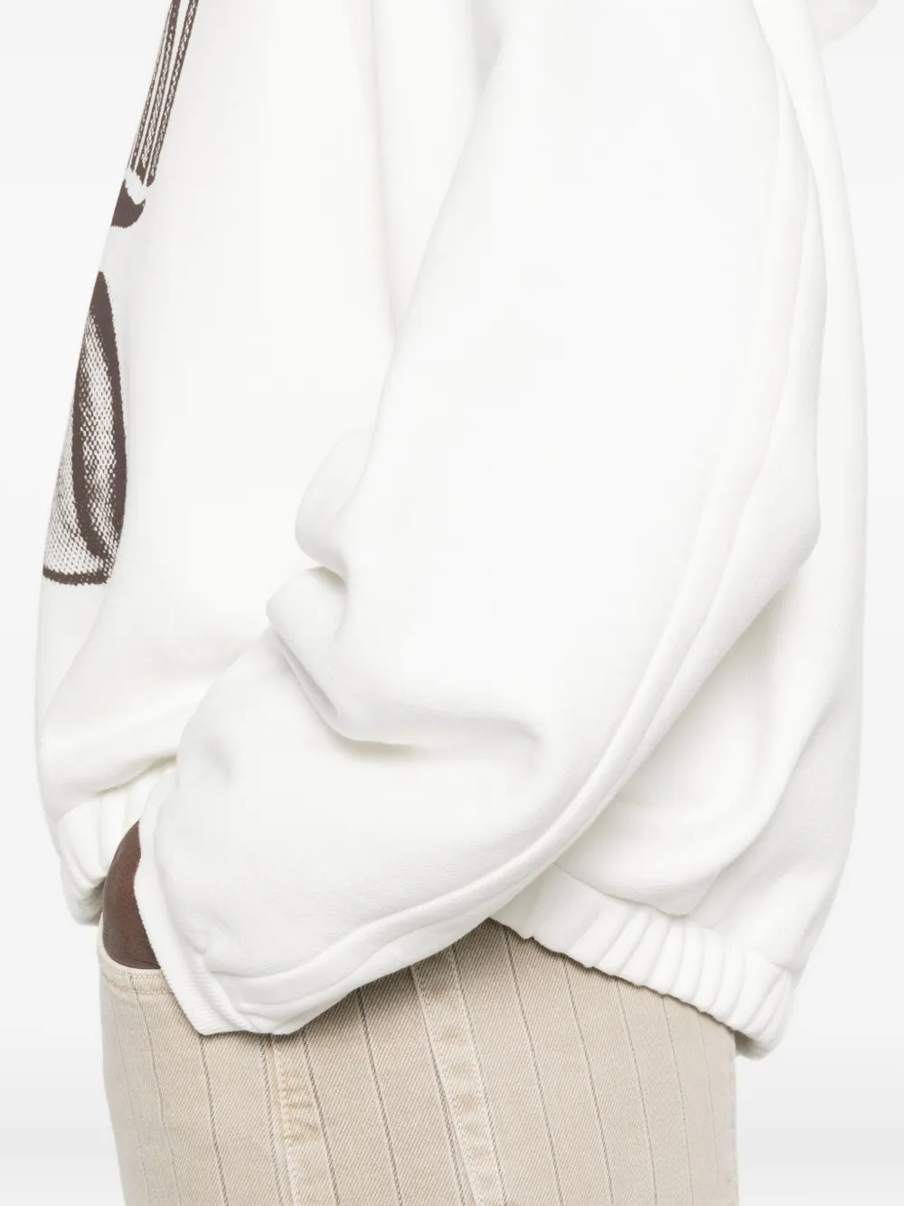 Dorothee Schumacher Cherry-print Hooded Top In White