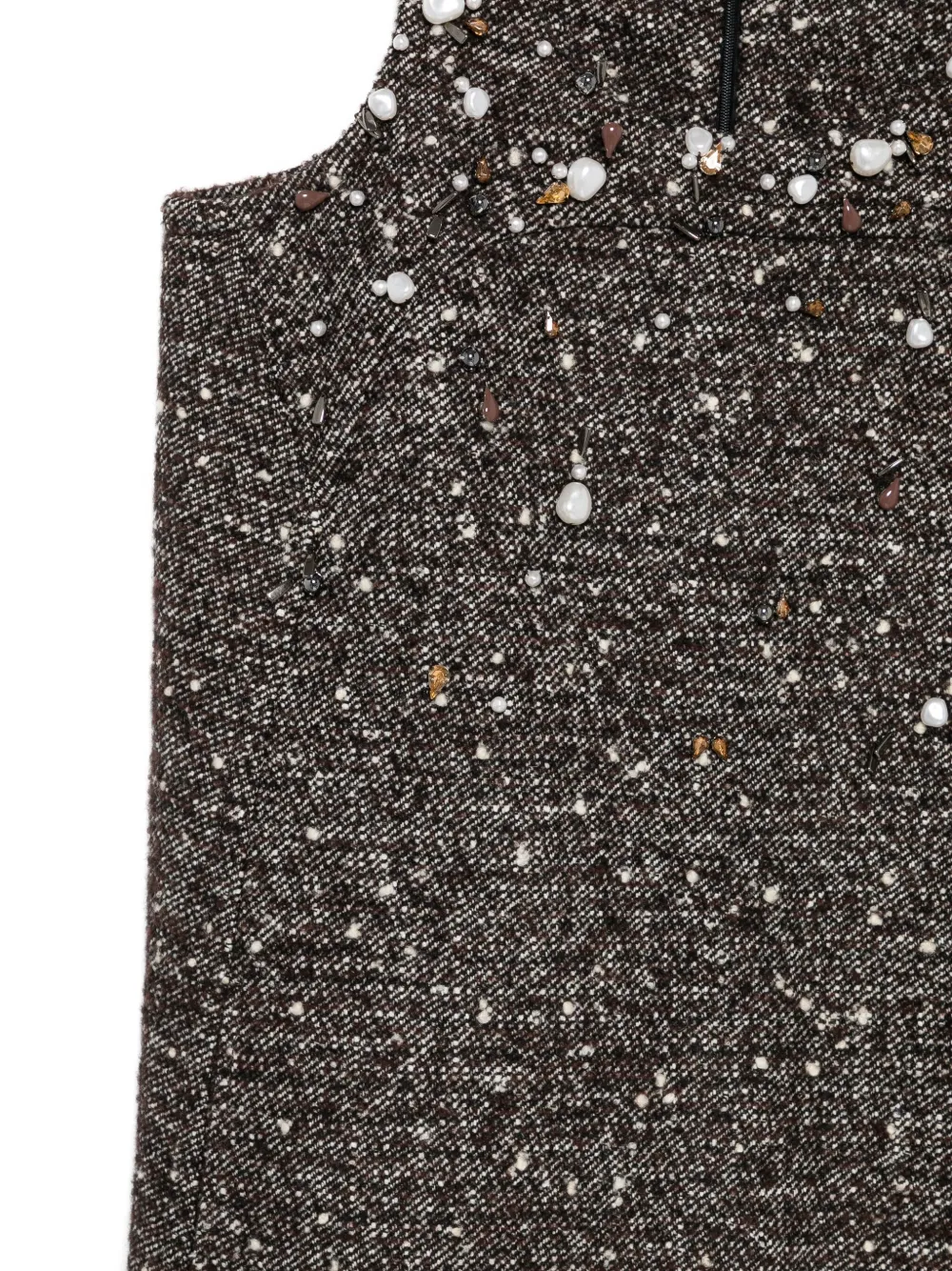 Dorothee Schumacher Verfraaide mini-jurk Bruin
