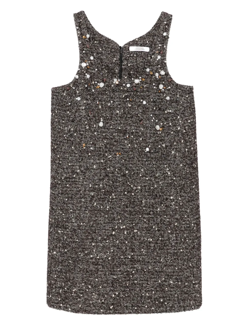 Dorothee Schumacher Verfraaide mini-jurk Bruin