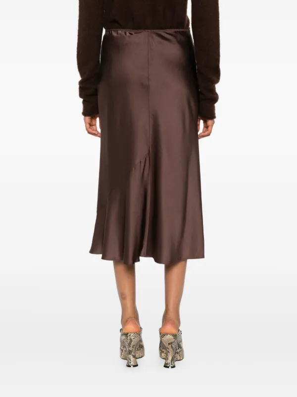 Dorothee Schumacher サテン スカート | ブラウン | FARFETCH JP