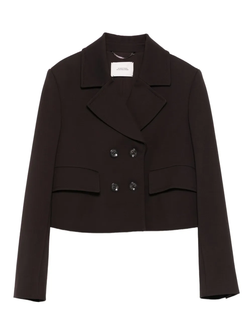 Dorothee Schumacher Jack met dubbele rij knopen Bruin