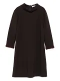 Dorothee Schumacher A-line mini dress - Brown