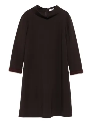 Gucci Brushed Mohair Jumper Dress | Green | FARFETCH