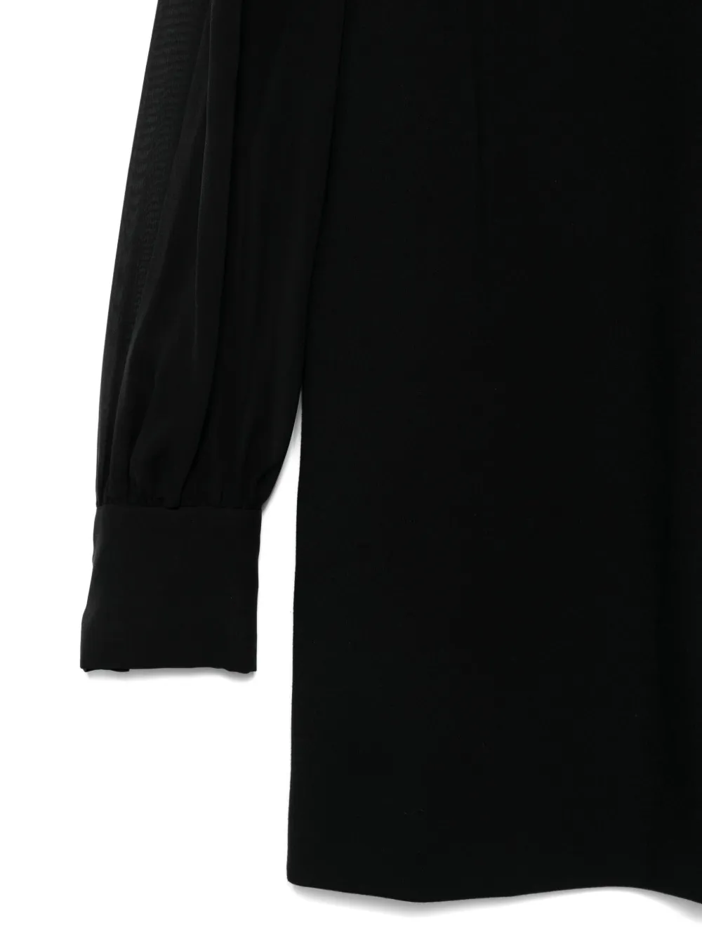 Dorothee Schumacher Mini-jurk met kraagdetail Zwart